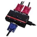Conmutador Approx 2pcs Kvm Usb | Quonty.com | APPKVMUSB2PA2