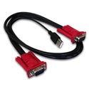 Conmutador Approx 2pcs Kvm Usb | Quonty.com | APPKVMUSB2PA2