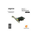 Tarjeta De Sonido Approx Pci-E 5.1 | Quonty.com | APPPCIE51