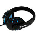 Auriculares C/Microfono Coolbox G2 Bluelight Gaming Azul | Quonty.com | AURCOOBG2
