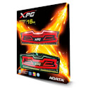 Adata Ddr4 16gb (2x8) 2400mhz Cl16 Xpg Dazzle Red Led | Quonty.com | AX4U2400W8G16-DRD