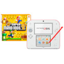 Consola Nintendo 2ds Roja Y Blanco + Nsmb 2 | Quonty.com | 2203899