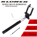 Palo Selfie Kl-Tech Con Pulsador Negro | Quonty.com | KMP104BLACK
