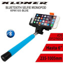 Palo Selfie Kl-Tech Bluetooth Azul | Quonty.com | KMP105BLUE