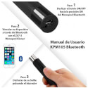 Palo Selfie Kl-Tech Bluetooth Rojo | Quonty.com | KMP105RED