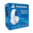 Auriculares Micro Wireless Sony Ps4 Blanco/Azul | Quonty.com | 9856634