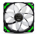 Ventilador 120x120 Nox Hfan 120 Led Verde | Quonty.com | NXHUMMERF120LG