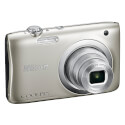 Camara Nikon Coolpix A100 Plata + Palo Selfie | Quonty.com | 999A100S1