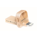 Pendrive 64gb Adata I-Memory Ai920 Gold | Quonty.com | AAI920-64G-CGD