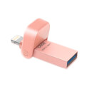 Pendrive 128gb Adata I-Memory Ai920 Rose Gold | Quonty.com | AAI920-128G-CRG