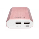 Powerbank/Bateria Externa Adata A10050 Rosa Dorado | Quonty.com | AA10050-5V-CRG