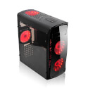 Caja Semitorre/Atx L-Link Kazumi Led Rojo | Quonty.com | KAZUMI