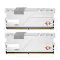 Geil Ddr4 8gb (2x4gb) Pc2400 Evo X White | Quonty.com | GAEXW48GB2400C16DC