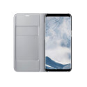 Funda Movil Samsung Galaxy S8 Reloj Led Plata | Quonty.com | EF-NG950PSEGWW