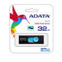 Pendrive 32gb Usb2.0 Adata Uv220 Negro/Azul | Quonty.com | AUV220-32G-RBKBL