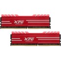 Adata Ddr4 16gb (2x8) 3000mhz Cl16 Xpg Gammix D10 Red | Quonty.com | AX4U300038G16-DRG