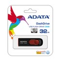 Pendrive 32gb Usb2.0 Adata Ac008 Negro/Rojo | Quonty.com | AC008-32G-RKD
