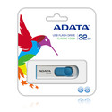 Pendrive 32gb Usb2.0 Adata Ac008 Blanco/Azul | Quonty.com | AC008-32G-RWE
