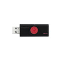 Pendrive 16gb Usb3.1 Kingston Dt 106 Negro/Rojo | Quonty.com | DT106/16GB