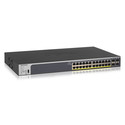 Hub Switch Netgear Gs728tp 24ptos 10/100/1000 Poe | Quonty.com | GS728TP-200EUS