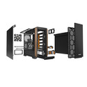 Caja Semitorre/E-Atx Be Quiet! Silent Base 601 Orange | Quonty.com | BG025