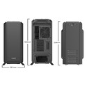 Caja Semitorre/E-Atx Be Quiet! Silent Base 801 Window Black | Quonty.com | BGW29