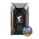 Puente Sli Tarjeta Gráfica Hb Gigabyte Aorus Rgb 8cm | Quonty.com | GC-A2WAYSLIL RGB