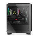 Caja Semitorre/Atx Nox Hummer Tgf Usb3.1 Led-Rgb Negro | Quonty.com | NXHUMMERTGF