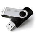 Pendrive Goodram Uts2 128gb Usb2.0 Negro/Plata | Quonty.com | UTS2-1280K0R11