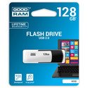 Pendrive Goodram Uco2 128gb Usb2.0 Negro/Blanco | Quonty.com | UCO2-1280KWR11