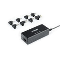 Cargador Tooq 65w 8 Conectores | Quonty.com | TQLC-65BS02AT