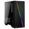 Caja Semitorre Aerocool Cylonmini S/Fuente Usb2.0 Negro Led | Quonty.com | CYLONMINI
