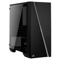 Caja Semitorre Aerocool Cylonmini S/Fuente Usb2.0 Negro Led | Quonty.com | CYLONMINI