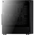 Caja Semitorre/Atx Aerocool Quartzrevo S/Fuente Usb3.0 Rgb | Quonty.com | QUARTZREVO