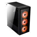 Caja Semitorre Aerocool Quartzrgb S/Fuente Usb3.0 Negro Led | Quonty.com | QUARTZRGB