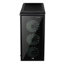 Caja Semitorre Aerocool Quartzrgb S/Fuente Usb3.0 Negro Led | Quonty.com | QUARTZRGB