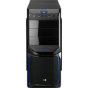 Caja Semitorre/Atx Aerocool V3x Advance Negra Led-Azul | Quonty.com | V3XADBB