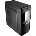 Caja Semitorre/Atx Aerocool V3x S/Fuente Negra Led-Rojo | Quonty.com | V3XADBK