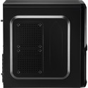 Caja Semitorre/Atx Aerocool V3x S/Fuente Negra Led-Rojo | Quonty.com | V3XADBK