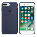Funda Apple Para Iphone 7 Plus Silicona Azul Noche | Quonty.com | MMQU2ZM/A