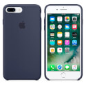 Funda Apple Para Iphone 7 Silicona Azul Noche | Quonty.com | MMWK2ZM/A