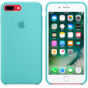 Funda Apple Para Iphone 7 Silicona Azul Mar | Quonty.com | MMX02ZM/A