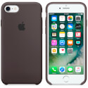 Funda Apple Para Iphone 7 Silicona Cacao | Quonty.com | MMX22ZM/A