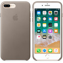 Funda Iphone 8plus/7 Plus14cm Funda Blanda Cuero Gris Pardo | Quonty.com | MQHJ2ZM/A