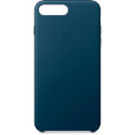 Funda Apple Iphone 8 Plus/7 Plus Leather Case Azul Cosmos | Quonty.com | MQHR2ZM/A