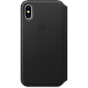 Funda Apple Para Iphone X Leather Folio Negro | Quonty.com | MQRV2ZM/A