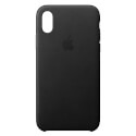 Funda Apple Para Iphone X Leather Case Negro | Quonty.com | MQTD2ZM/A