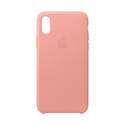 Apple Funda Iphone X Leather Case Rosa Palo | Quonty.com | MRGH2ZM/A