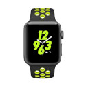 Apple Watch Nike+ 38mm Gris Espacial Con Correa Negra/Voltio | Quonty.com | MP082QL/A