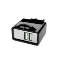 Cargador Pared Approx Travel 5v/2.1a 2xusb Negro | Quonty.com | APPUSBWALL21B